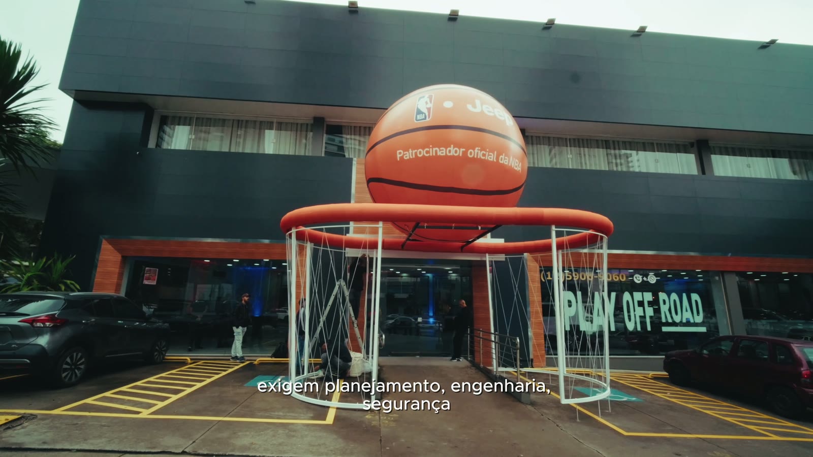 Jeep x NBA — Experiência de marca