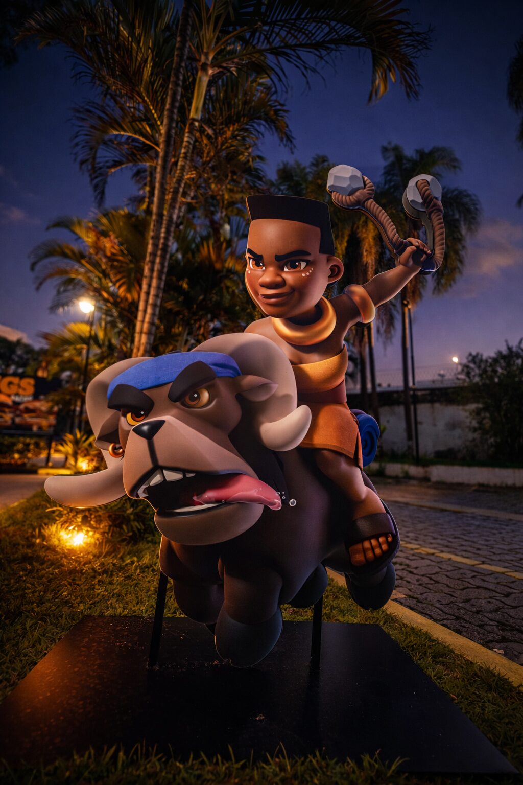 Personagem Clash Royale — boneco