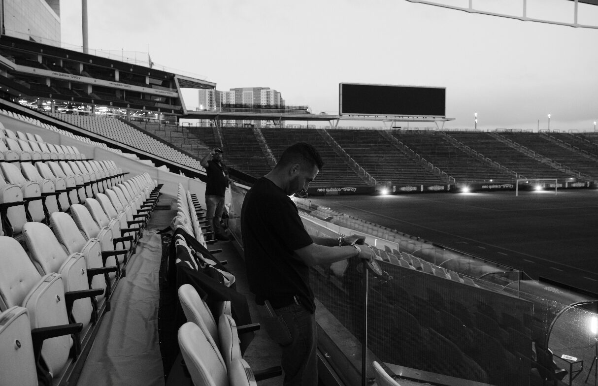 Instalação em arena